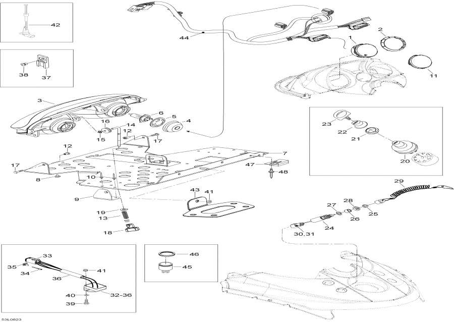 Snowmobile Lynx  -  System