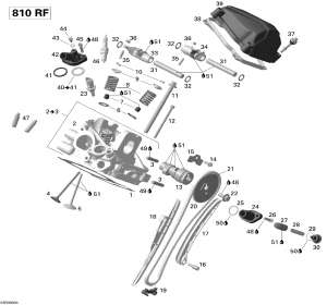 01-   , Rear (01- Cylinder Head, Rear)