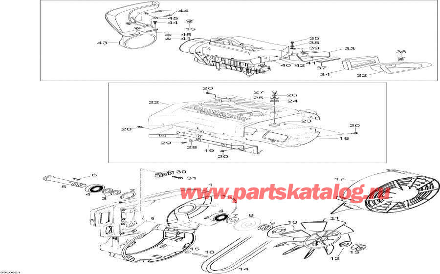 Snowmobiles lynx  - Fan