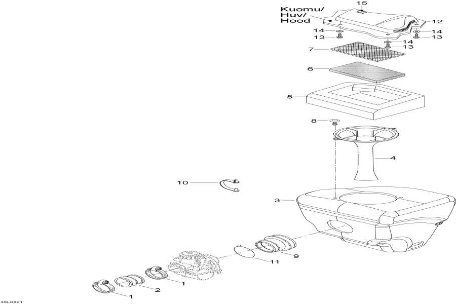 Snowmobiles   - Air Silencer / Air 