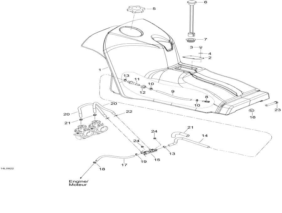 �������� Lynx  - ��������� ������� / Fuel System
