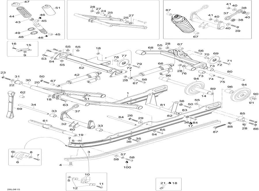 �������� Lynx  - Rear Suspension - ������ ��������