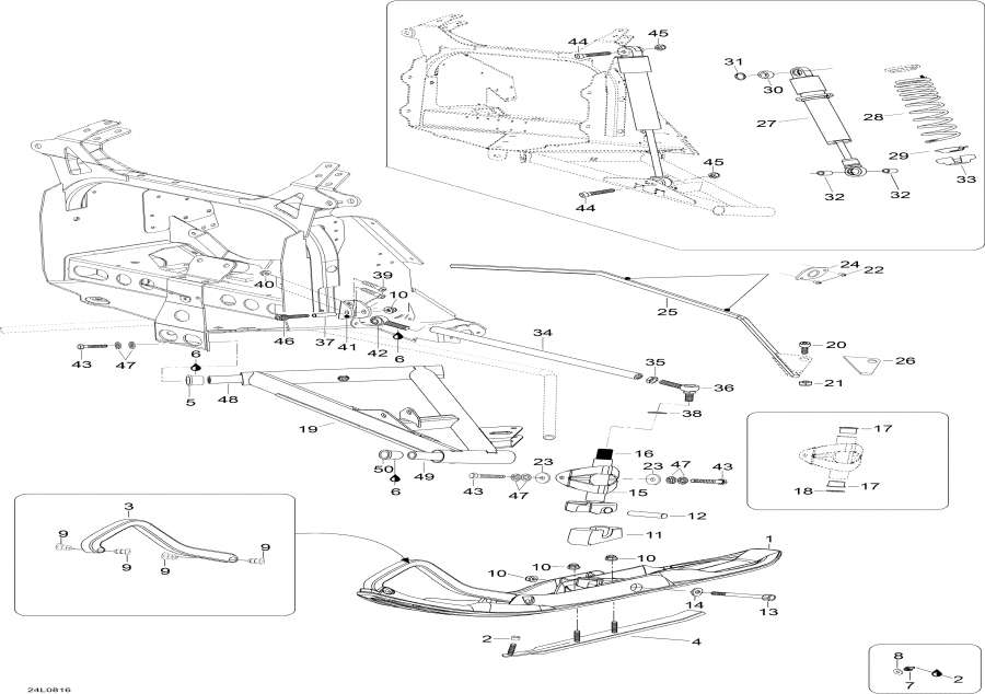  Lynx  -     / Front Suspension And Ski