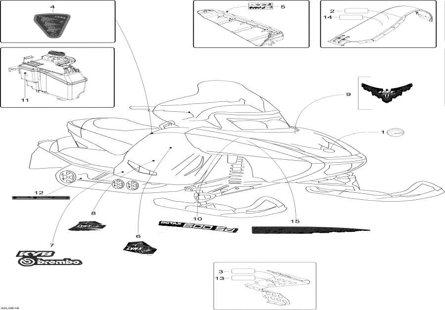 Snowmobile Lynx  - 