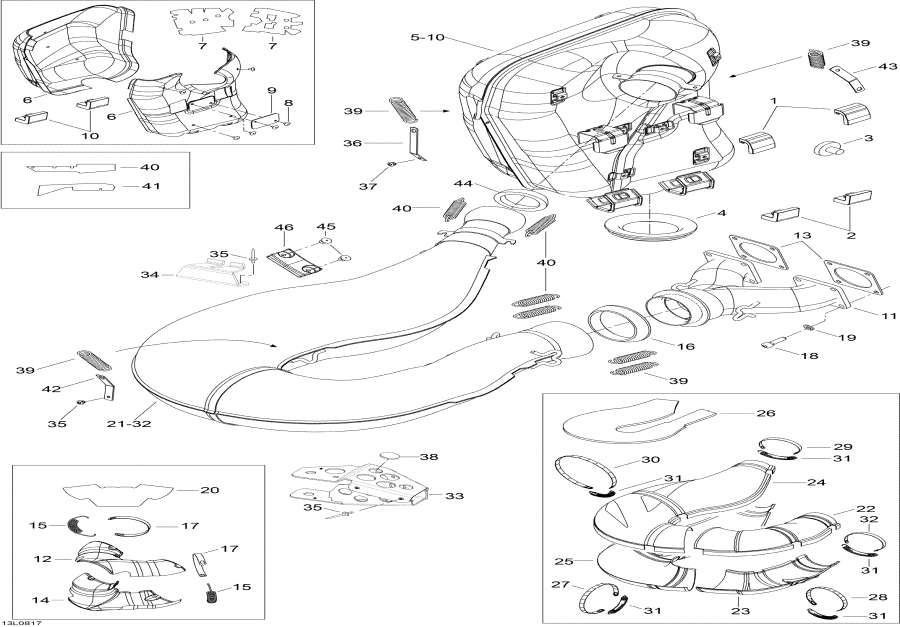 Snowmobile   -   / Exhaust System