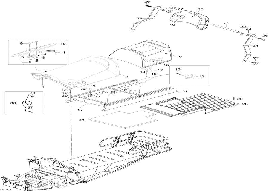 Snow mobile Lynx  - 