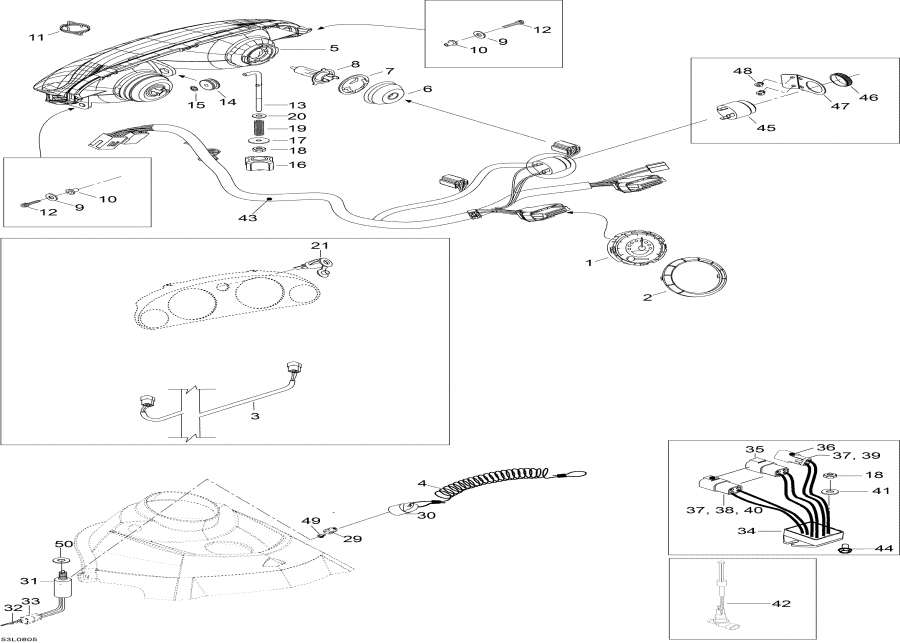 Snowmobiles Lynx  - Electrical Accessories