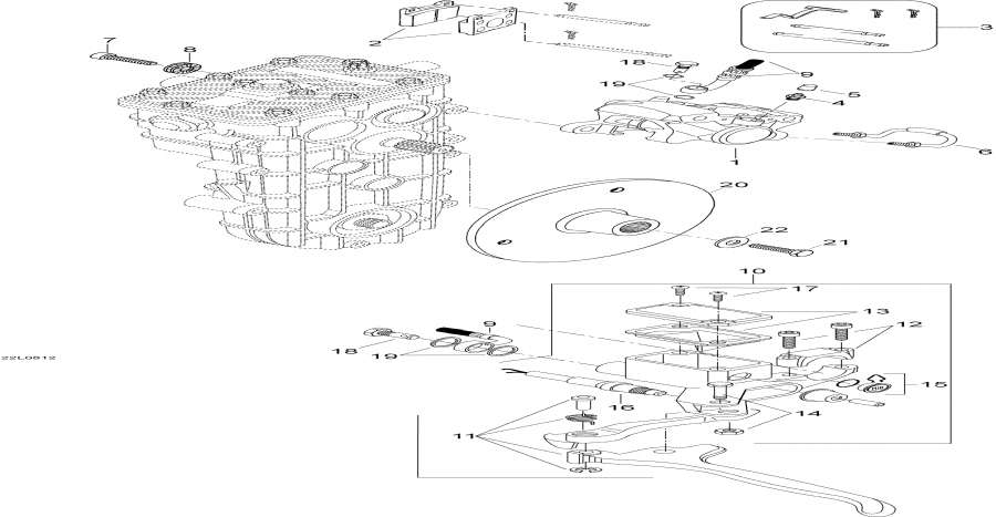 Snow mobile   - Hydraulic Brake / Hydraulic 