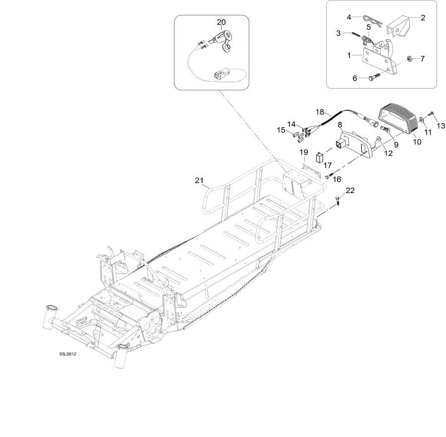 Snowmobiles Lynx  - Rack - Rack