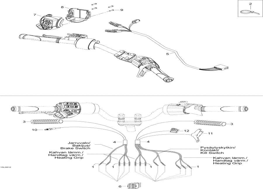  lynx  -     / Steering Harness