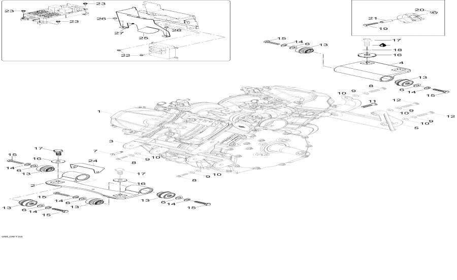 Snowmobiles lynx  -    Sport / Engine And Engine Support