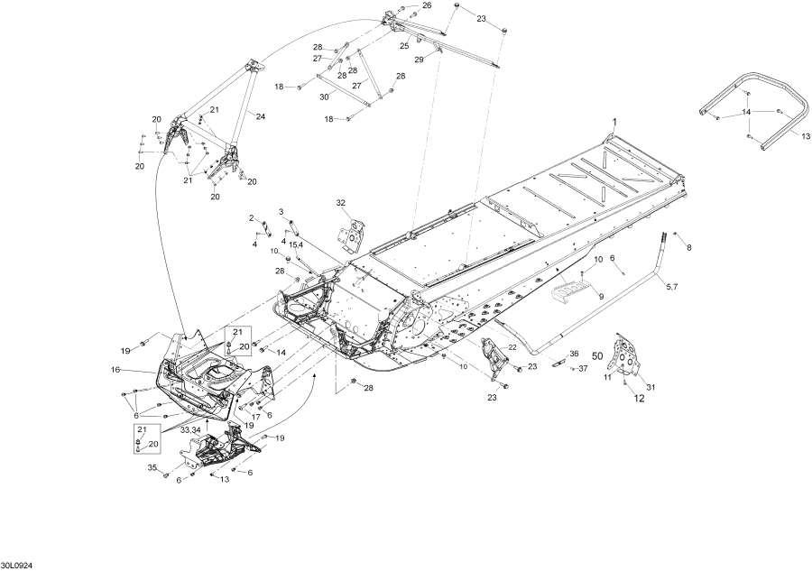 Snowmobile �����  - ���� / Frame