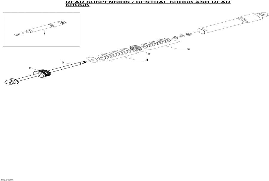 ��������� lynx  - Take Apart Shock Rear / Take Apart Shock Rear