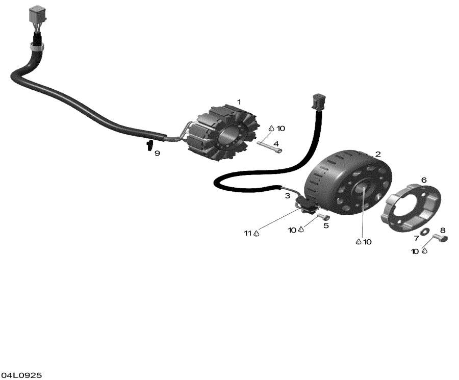 Snowmobiles Lynx  - Ignition