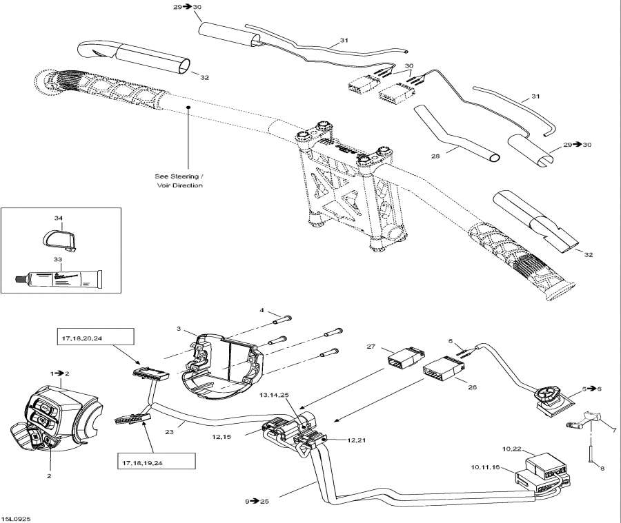    - Steering Wiring Harness -   Wi  