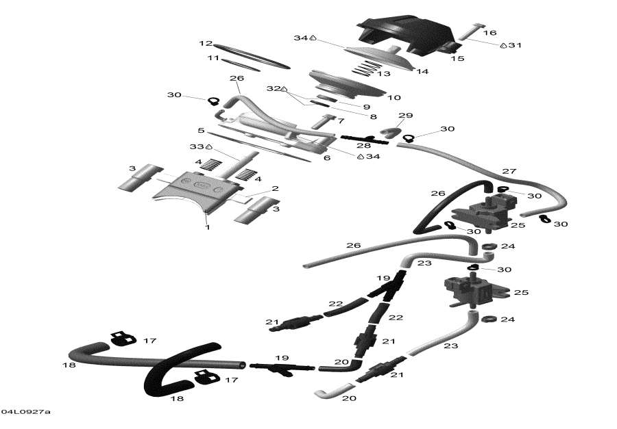 Snowmobile lynx  - Rave Valve