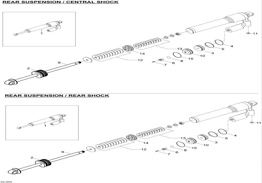    - Take Apart Shock Rear