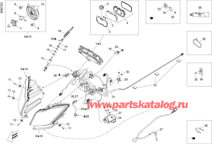 Snowmobile �����  - ��������� ���������� - Electrical Accessories