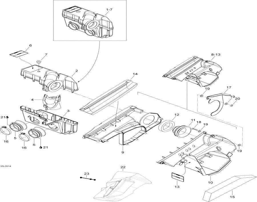 Snowmobiles   - Air Silencer - Air 