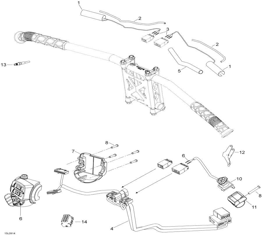  Lynx  -    ,Steering Harness