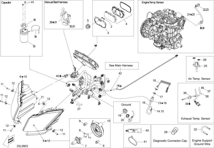 Snowmobile   - Electrical System -  System