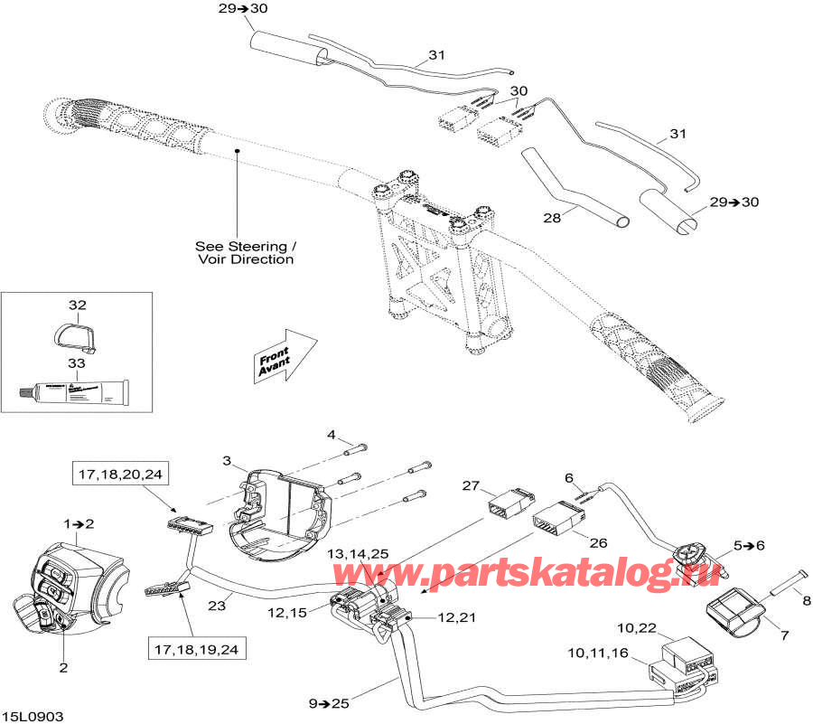  lynx  -   Wi   - Steering Wiring Harness