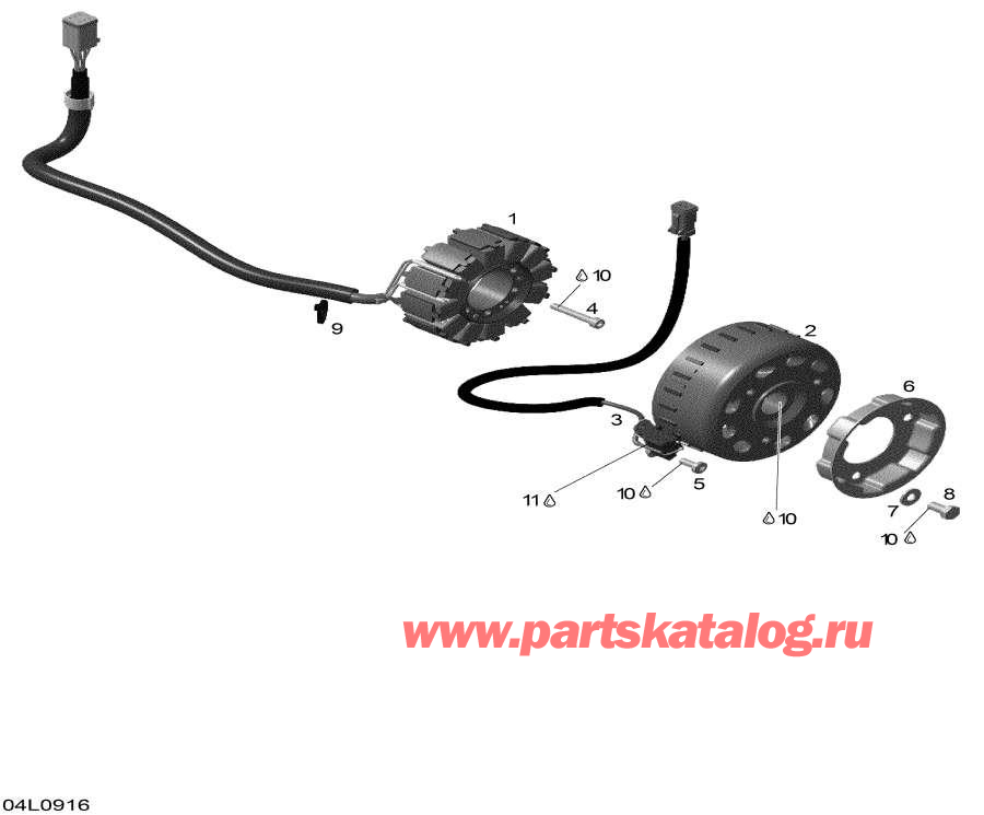 Snow mobile Lynx  - Ignition / Ignition