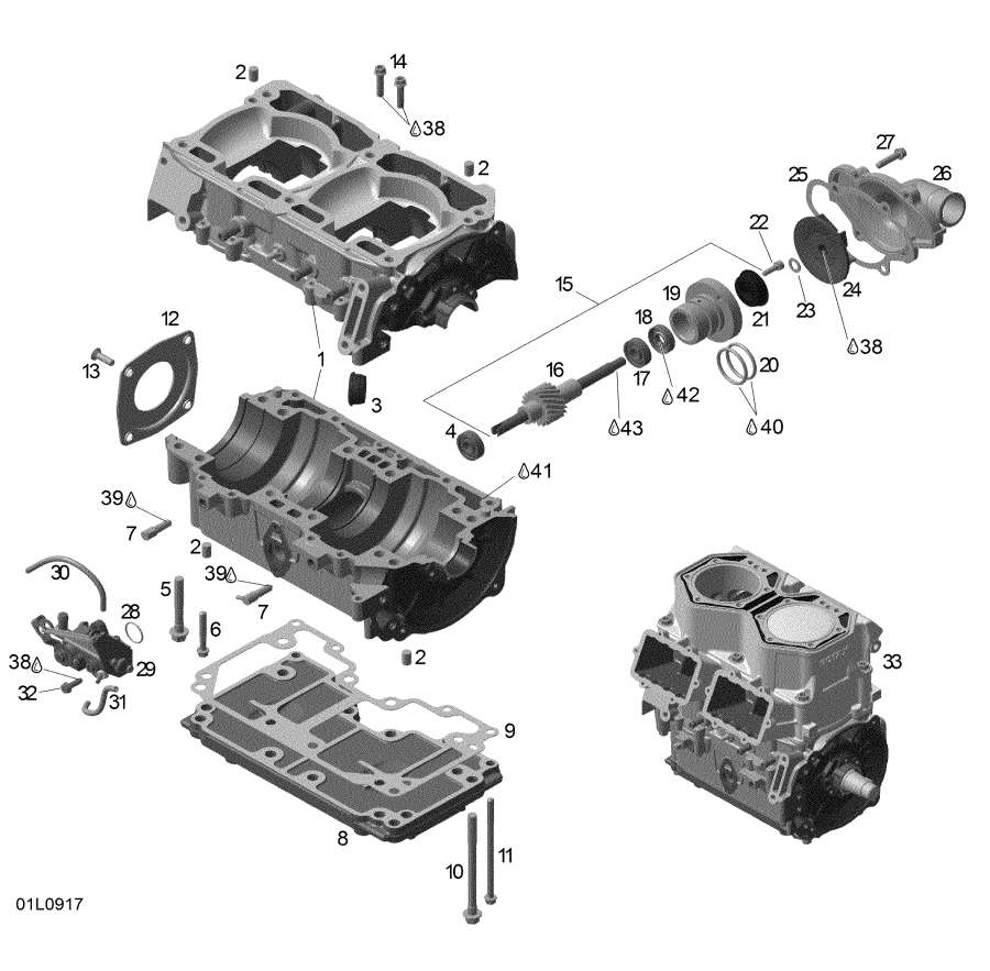  Lynx  - Crankcase /  