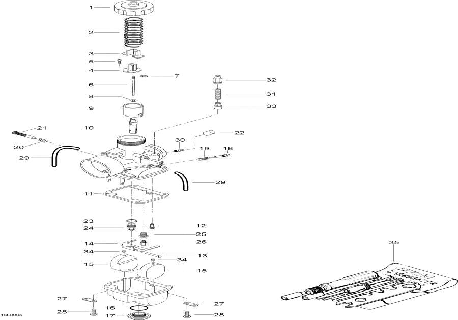 Snowmobiles   - Carburetor / 