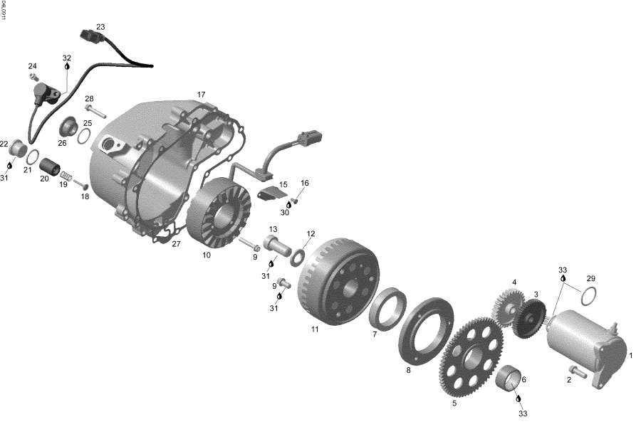 Snowmobiles lynx  - Magneto,�������