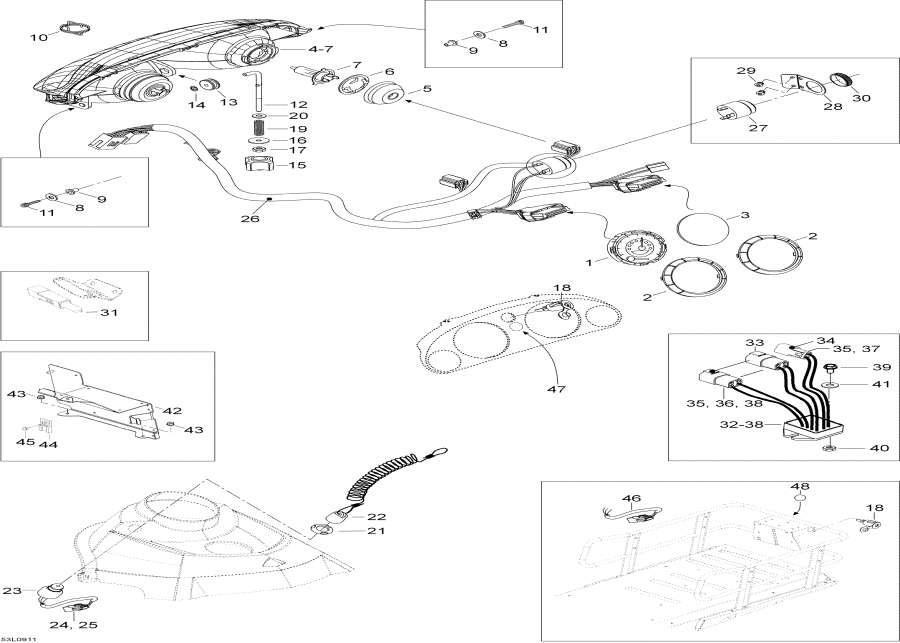 Snowmobiles lynx  - Electrical Acessories