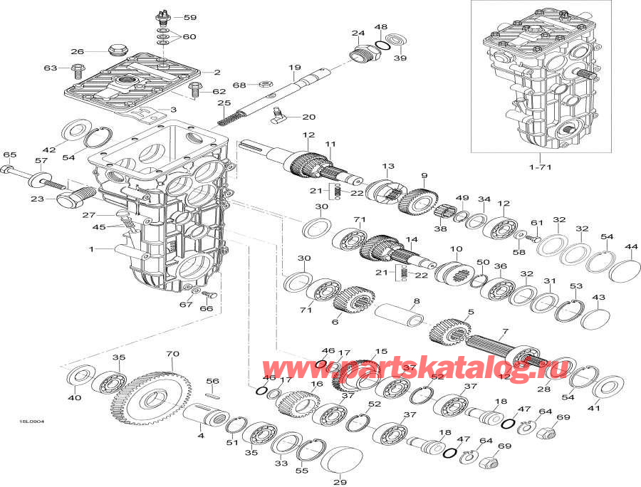 Snowmobiles �����  - ����������� - Transmission