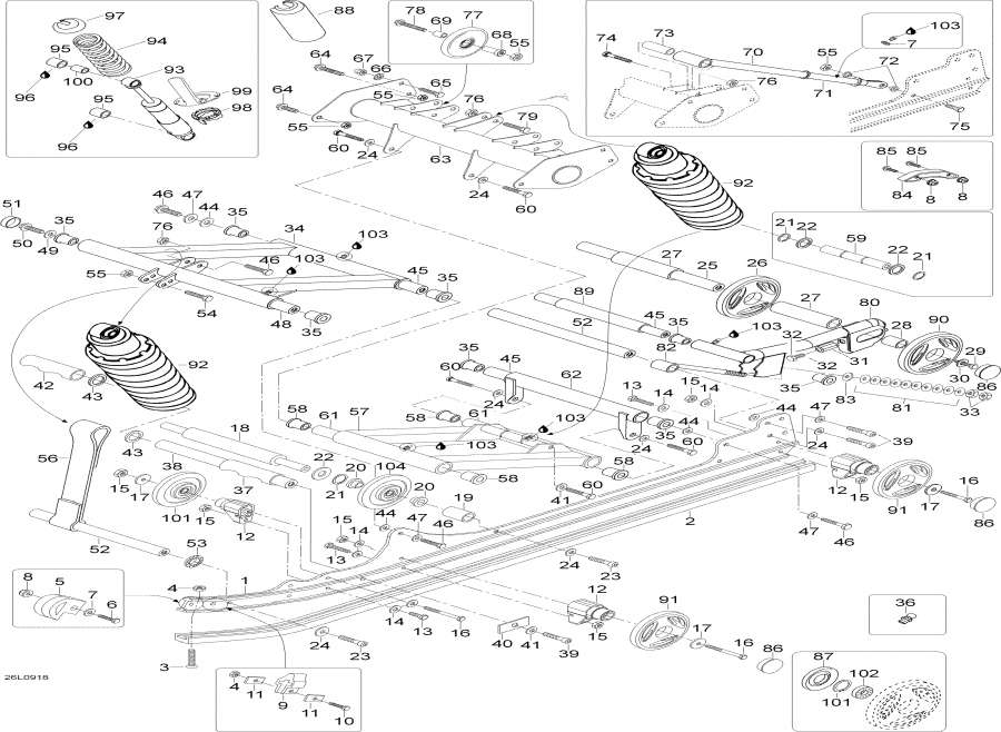 ��������� Lynx  - Rear Suspension