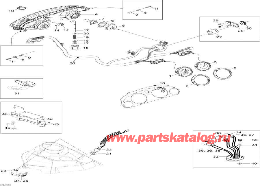 Snowmobile lynx  - Electrical Acessories - ��������� Acessories