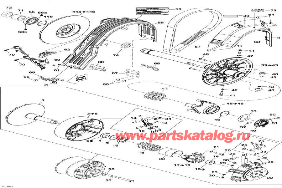 Snow mobile �����  - Drive System - Drive System