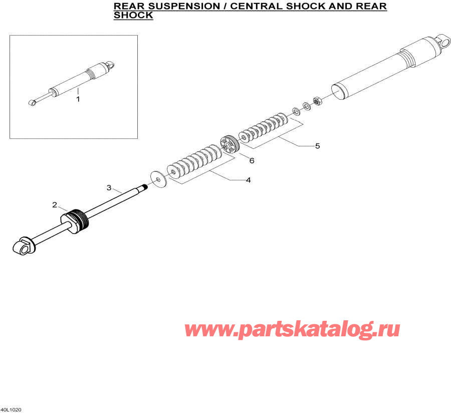 ��������� �����  - Take Apart Shock Rear - Take Apart Shock Rear
