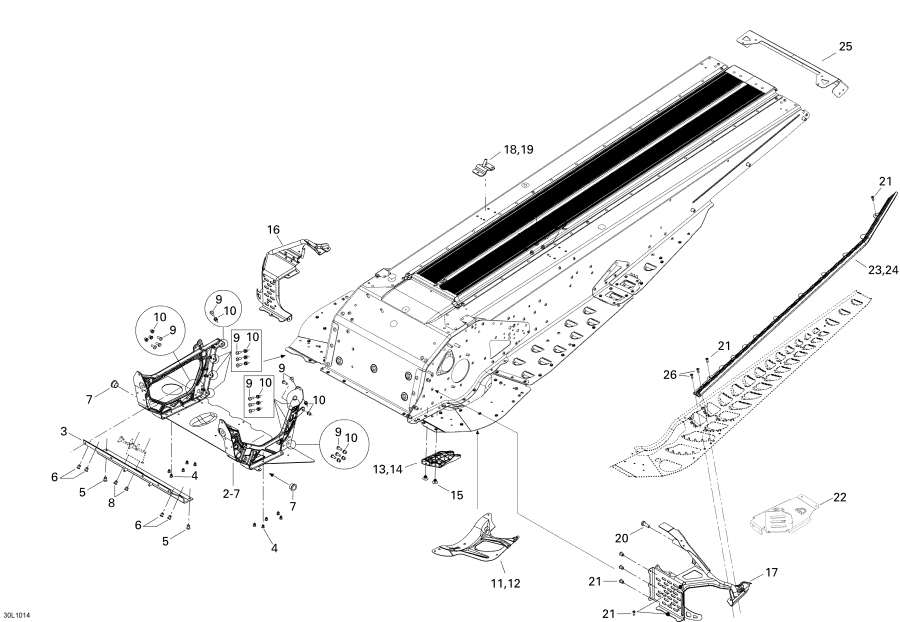 Snowmobile   - Frame