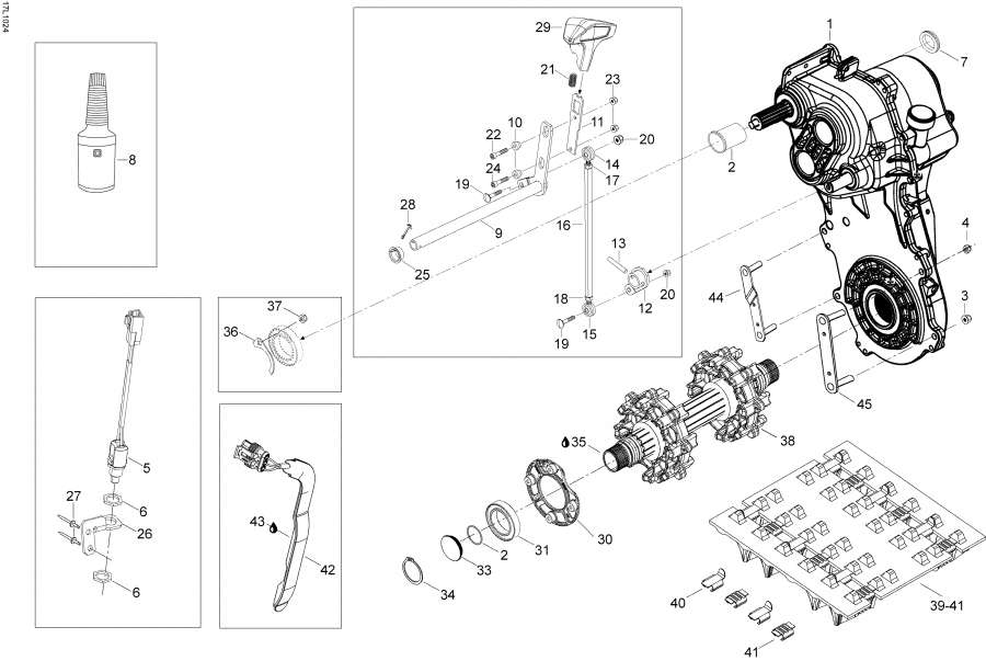 Snowmobiles Lynx  - Drive System