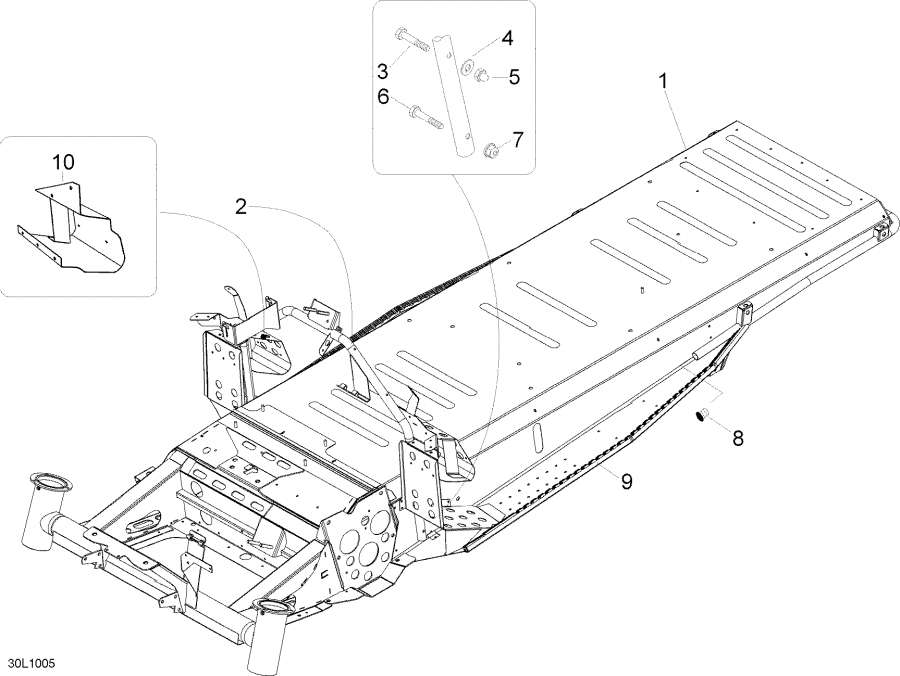 Snowmobile   - Frame / 