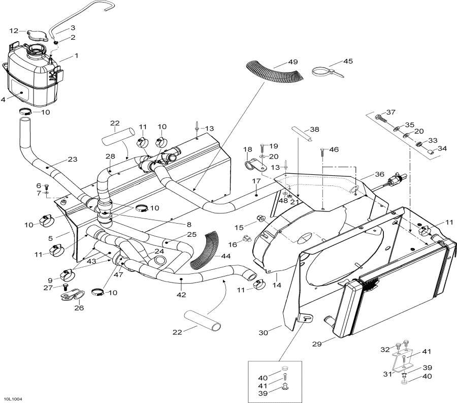 Snowmobiles   - Cooling System (army) -  System (y)