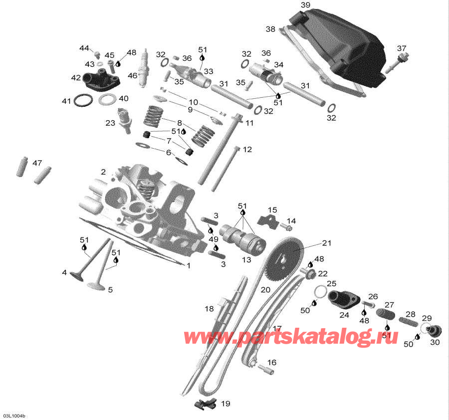  lynx  - Cylinder Head Rear (army),   Rear (y)