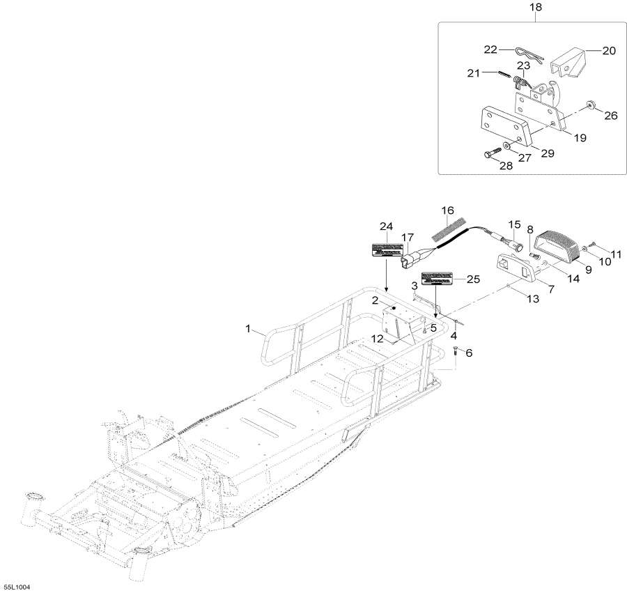 Snowmobiles Lynx  - Rack,Rack