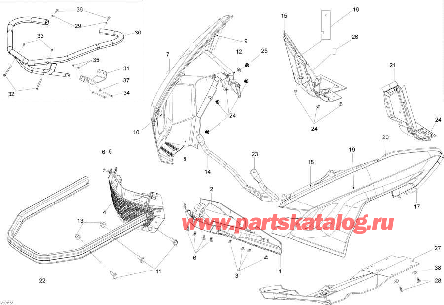 Snowmobiles   -   - Bottom Pan