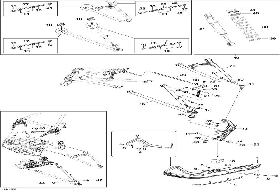    - Front Suspension And Ski /    