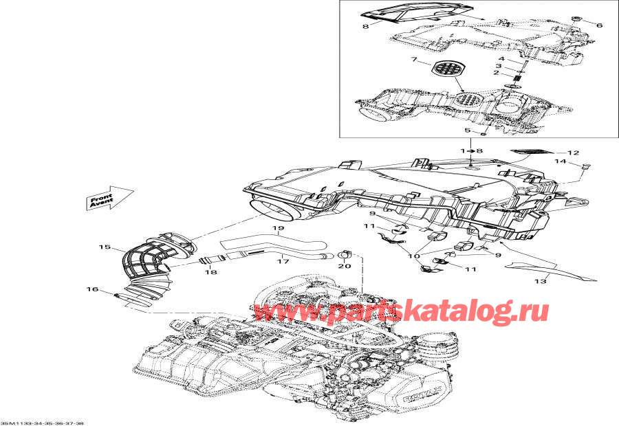 ��������� �����  - Air ������� ������ System - Air Intake System