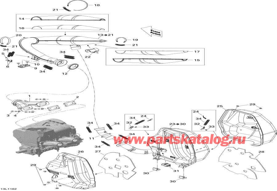 Snow mobile Lynx  - ��������� �������