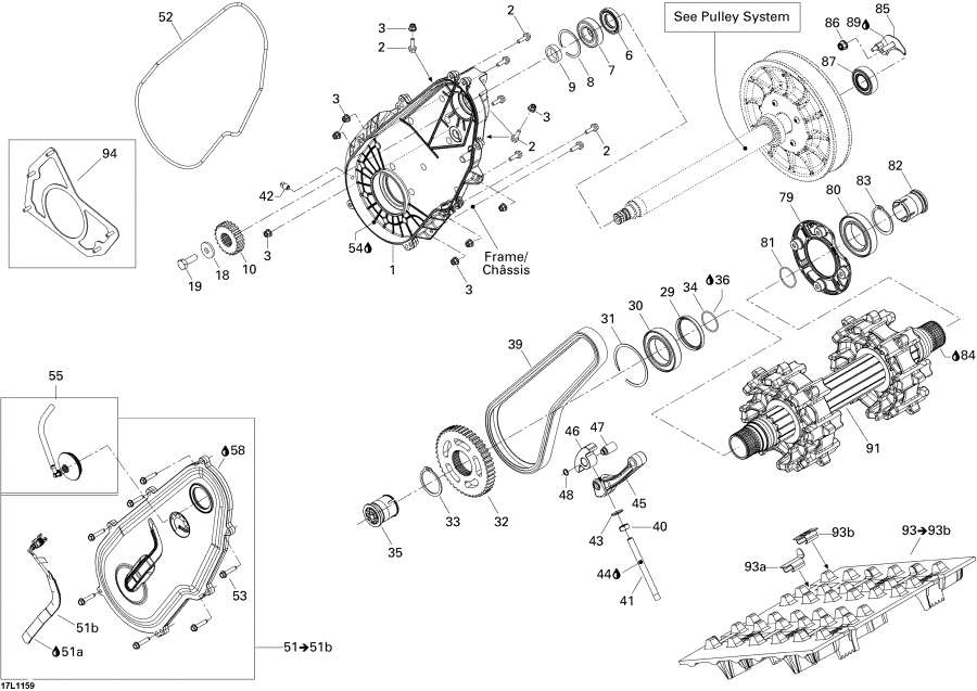 Snowmobile   - Drive System - Drive System