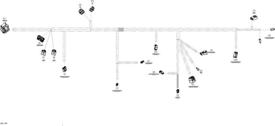 Snowmobile   - Electrical Harness 1