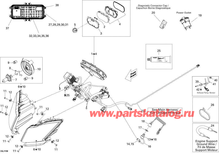 Snowmobile �����  - Electrical System / ��������� System