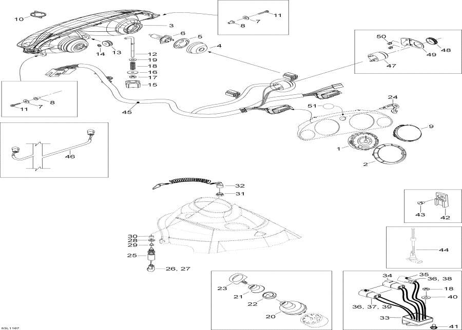 Snowmobiles Lynx  - Electrical Accessories